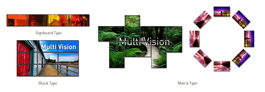 multi-vision Lay-out